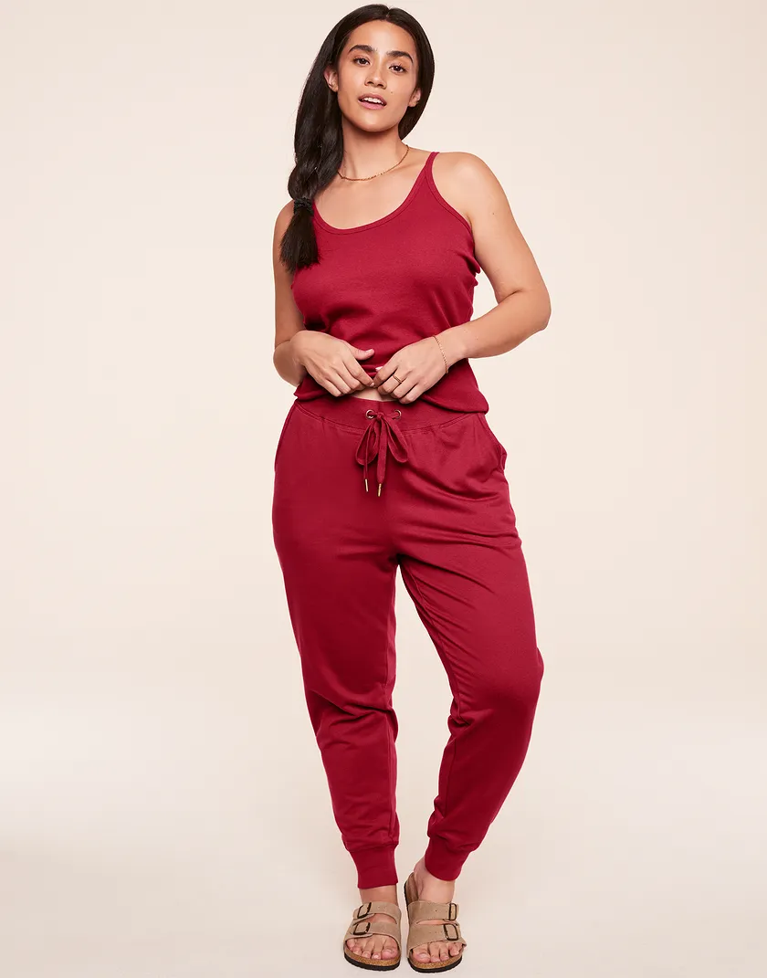 Dani Dark Red Plus lounge bundle Model 1