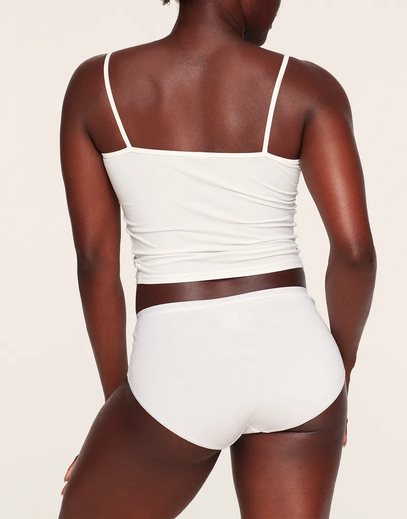 Gemma High Waisted White panty bundle Model 1