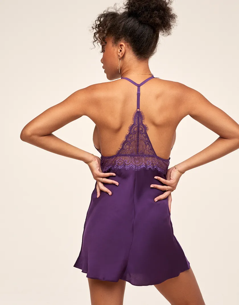 Zandy Dark Purple lingerie bundle Model 4