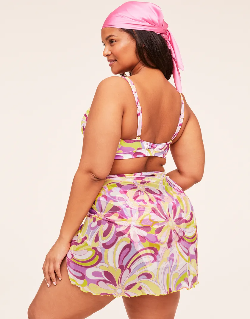 Nikolia Floral Pink Plus lounge bundle Model 5