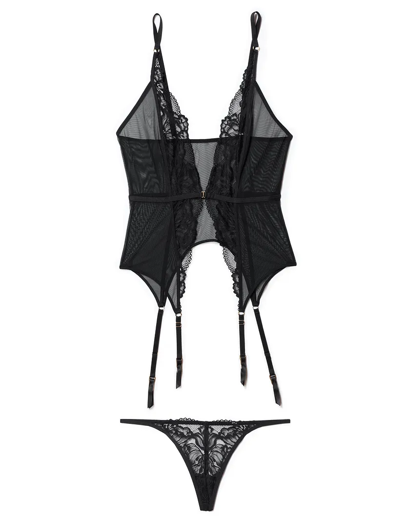 Catherine Black Unlined lingerie bundle Still 2