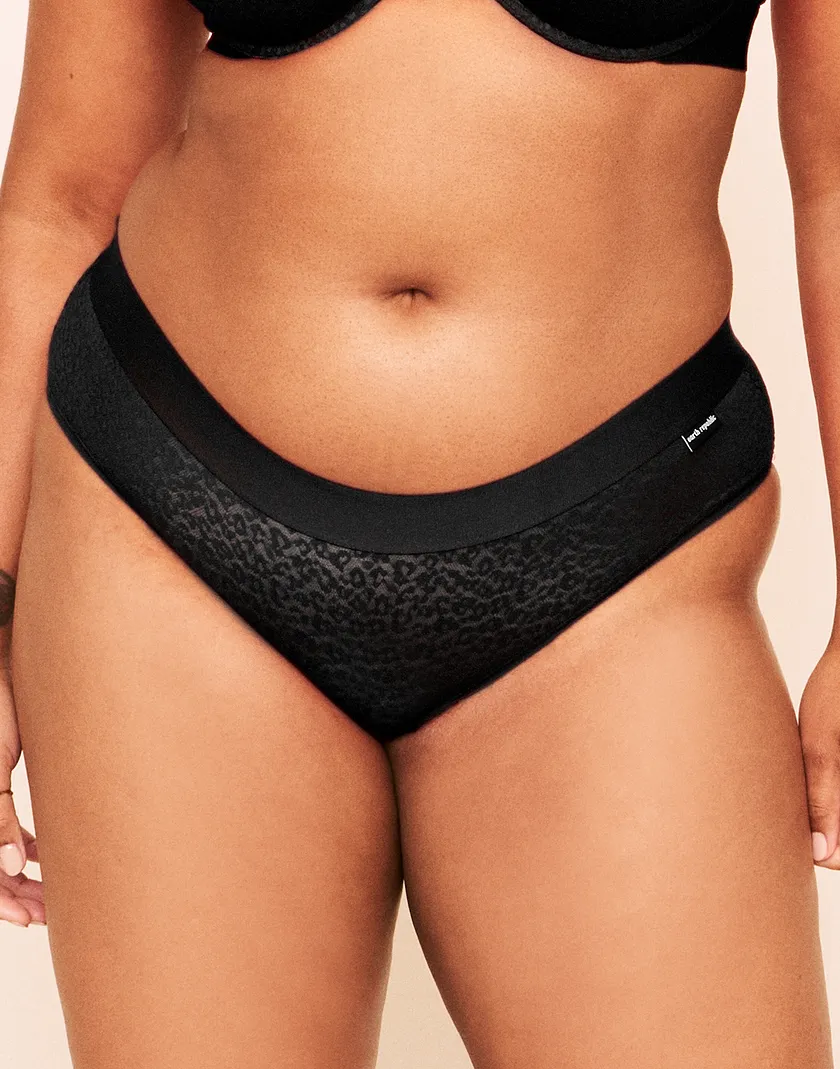 James Lace Hipster Black Plus panty bundle Model 5