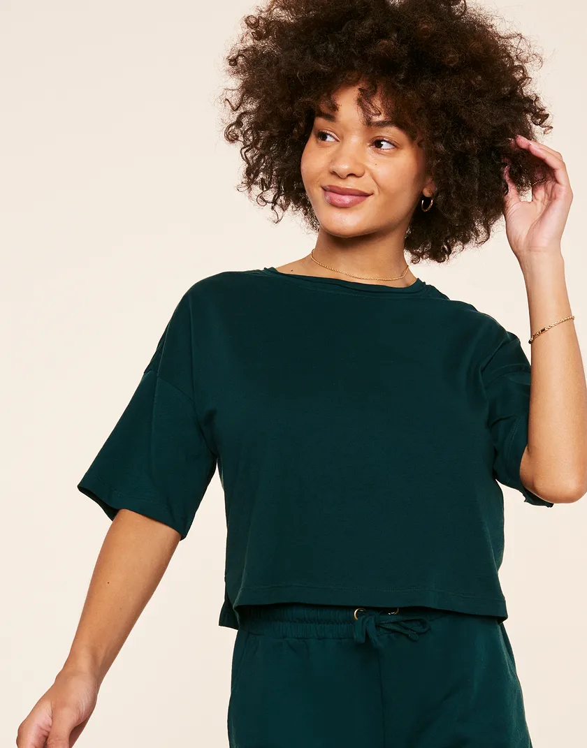 Peyton Dark Green lounge bundle Model 1
