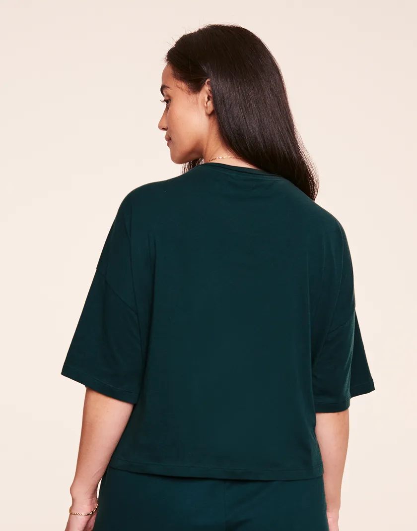 Peyton Dark Green Plus lounge bundle Model 5