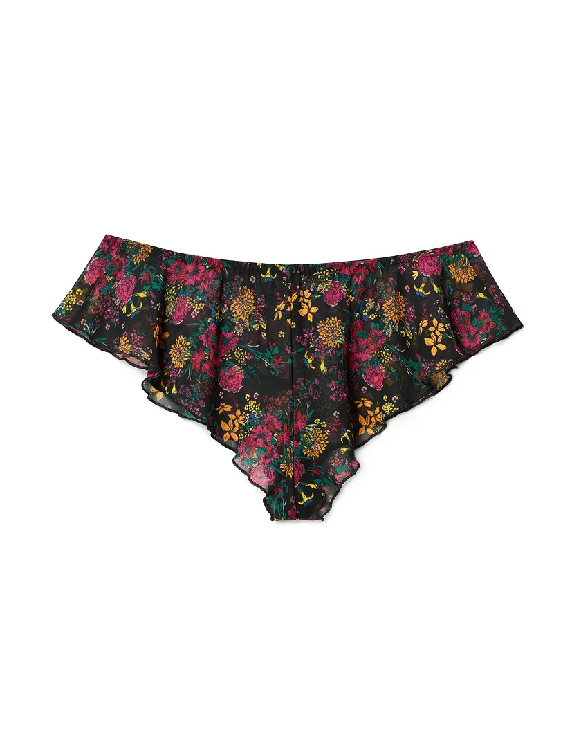 Graciela Cheeky Floral Black panty bundle Still 3