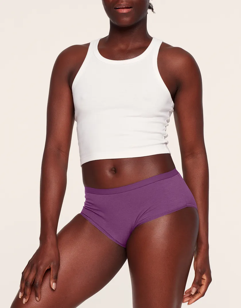 Gemma High Waisted Dark Purple panty bundle Model 4