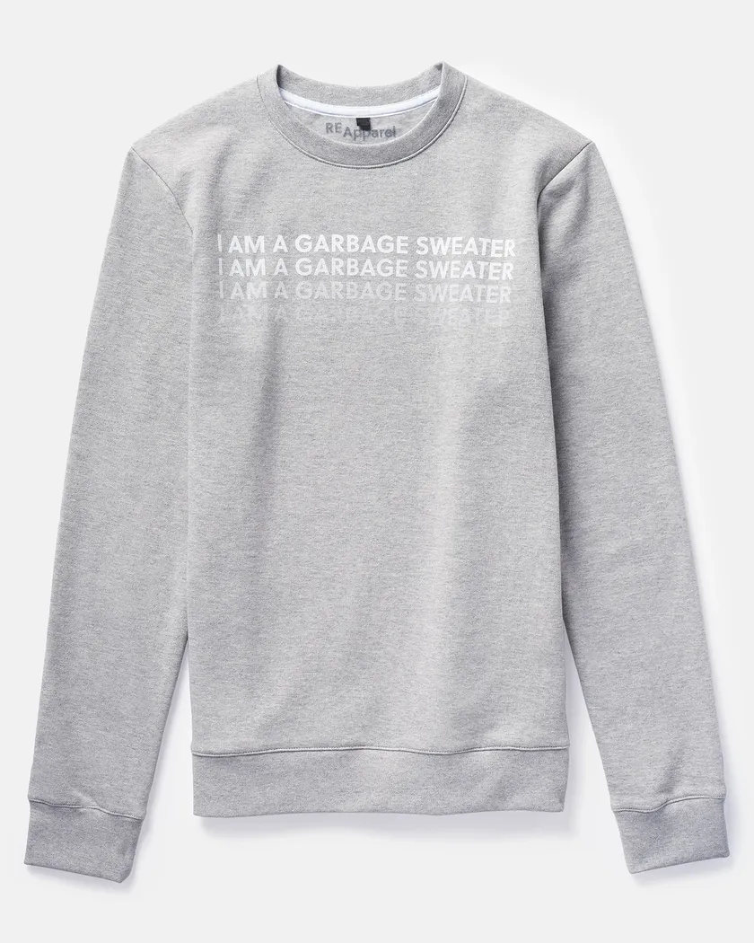 Garbage Crew Neck Gray sweatshirts bundle Still 2