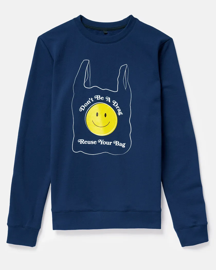 Drag Crew Neck Dark Blue sweatshirts bundle Still 2