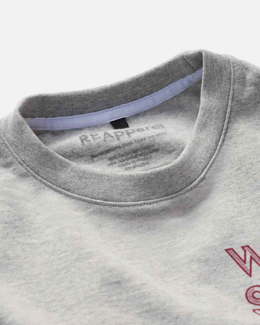 Stand Crew Neck Gray sweatshirts bundle Still 3