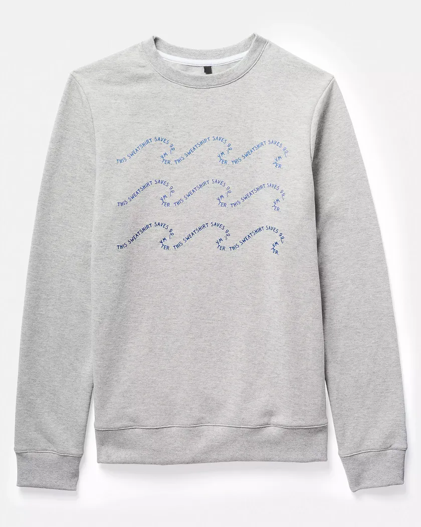 Save Crew Neck Gray sweatshirts bundle Still 2