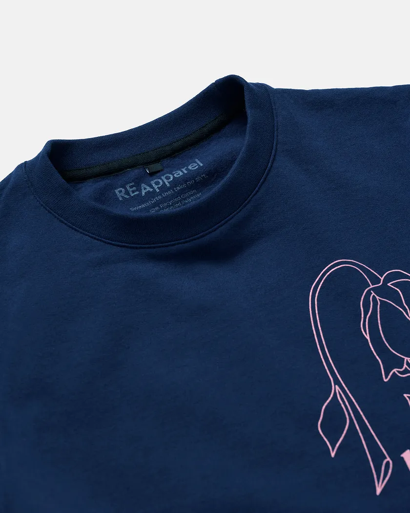 Basura Crew Neck Dark Blue sweatshirts bundle Still 3
