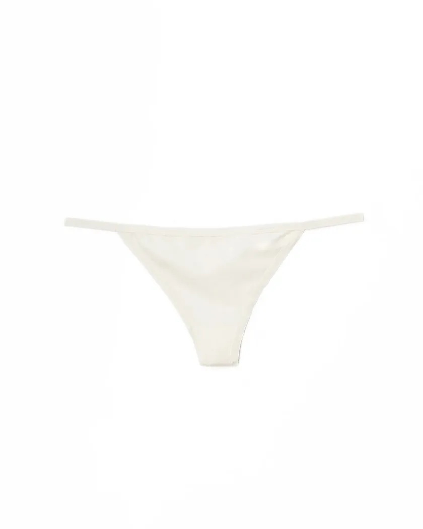 Davina G-String White panty bundle Still 3