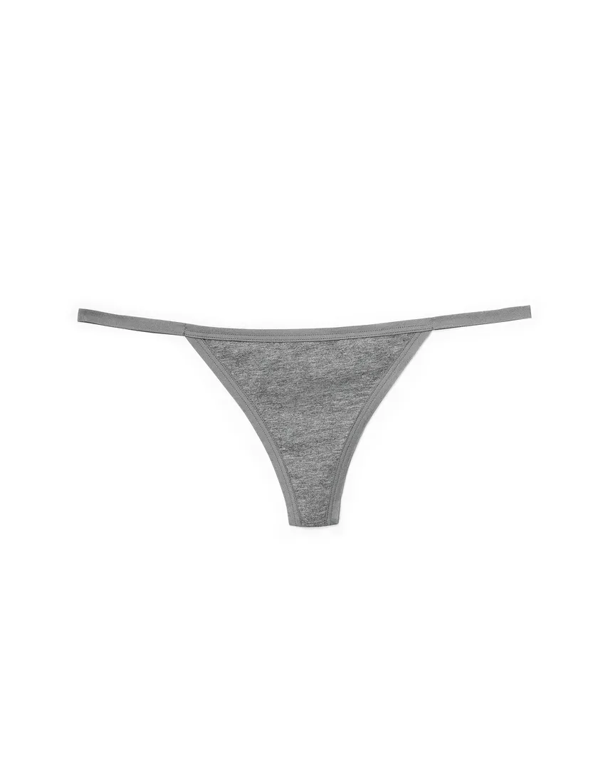 Davina G-String Gray panty bundle Still 3