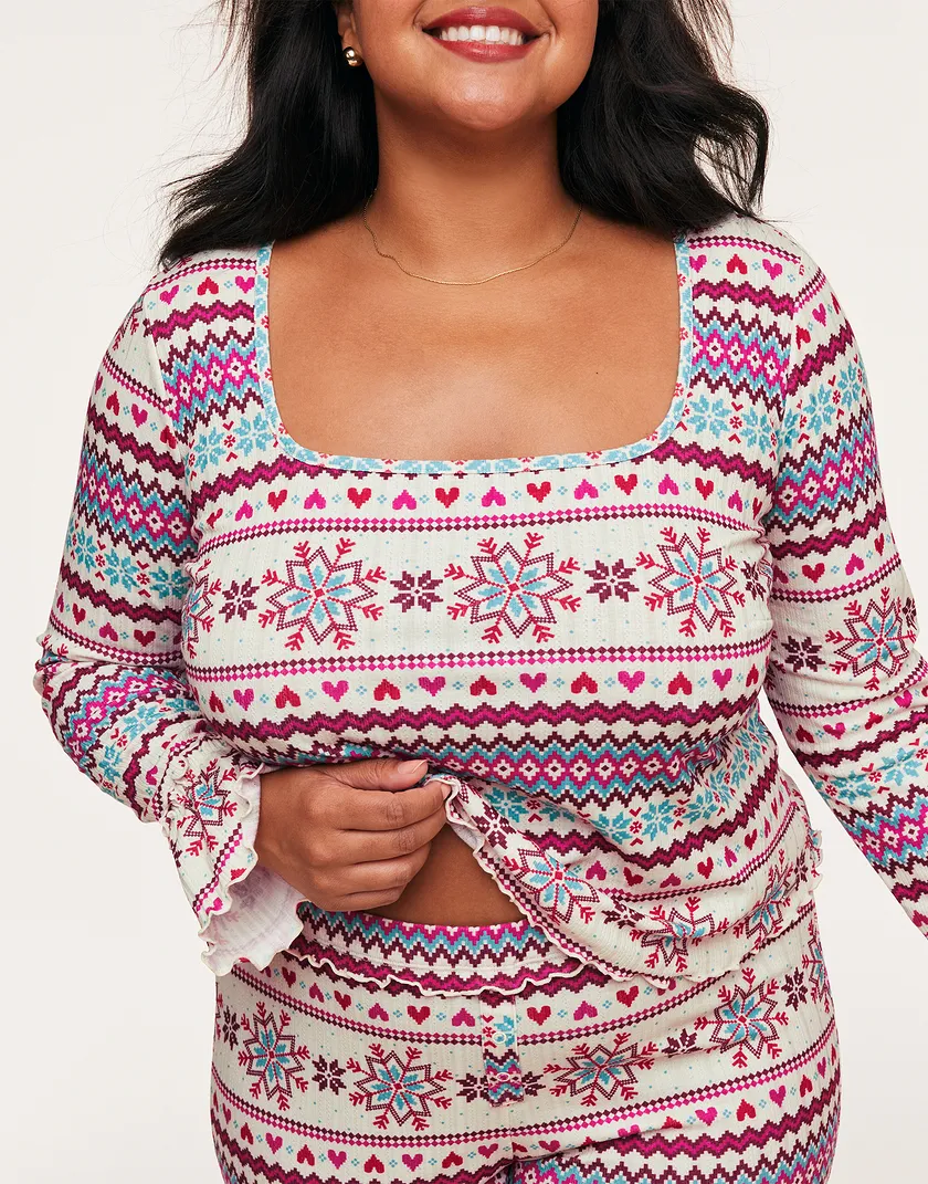 Audra Novelty White Plus sleepwear bundle Model 5