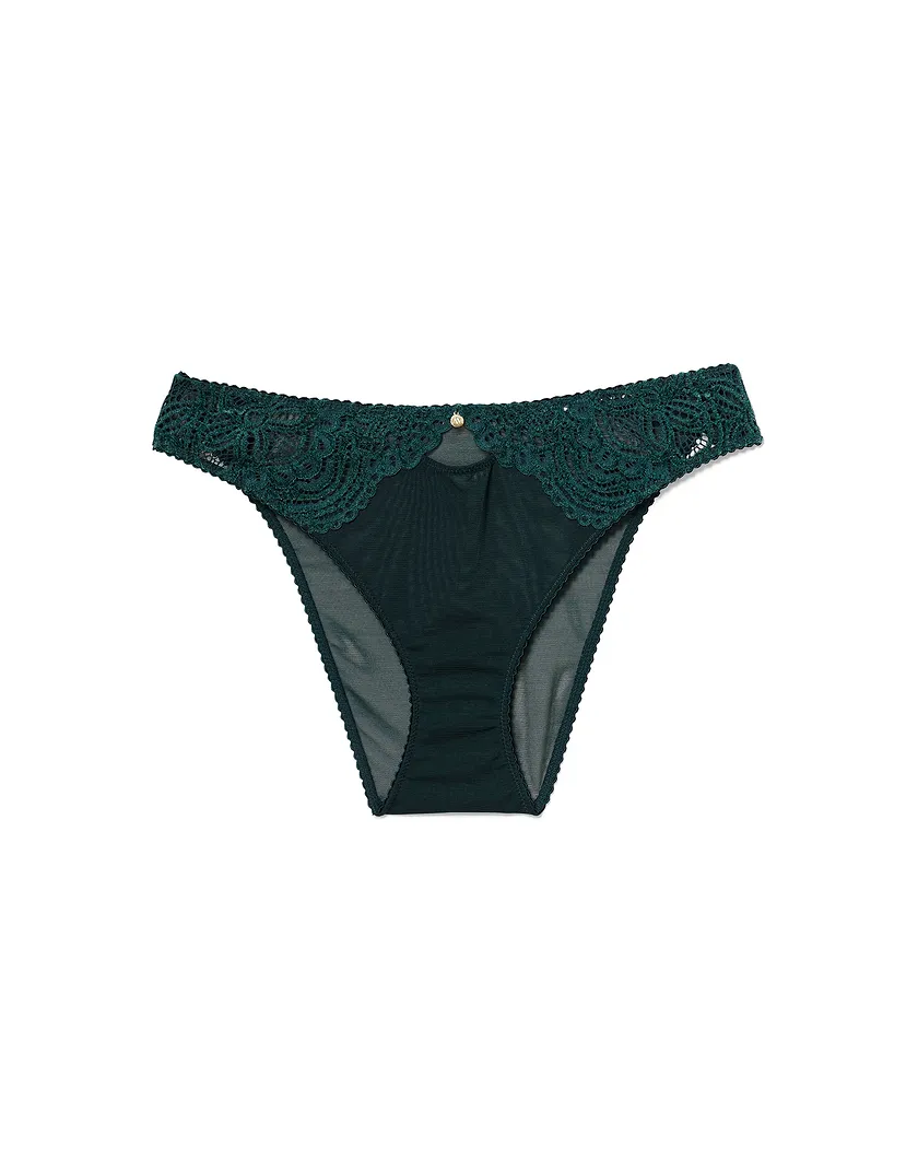 Luiza Brazilian Dark Green panty bundle Still 1