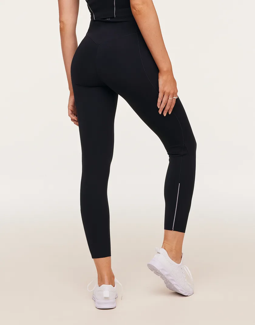 Awaken Reflective Legging Black activewear bundle Model 6