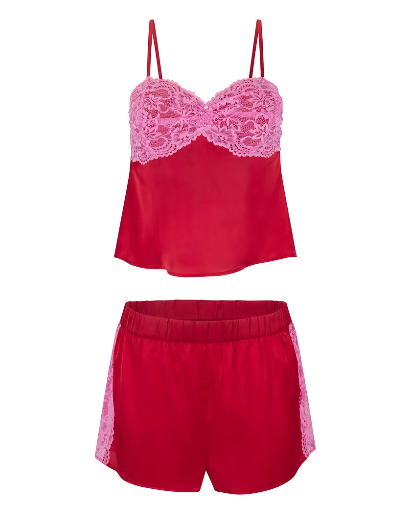 Chrisy Dark Red sleepwear bundle Still 2