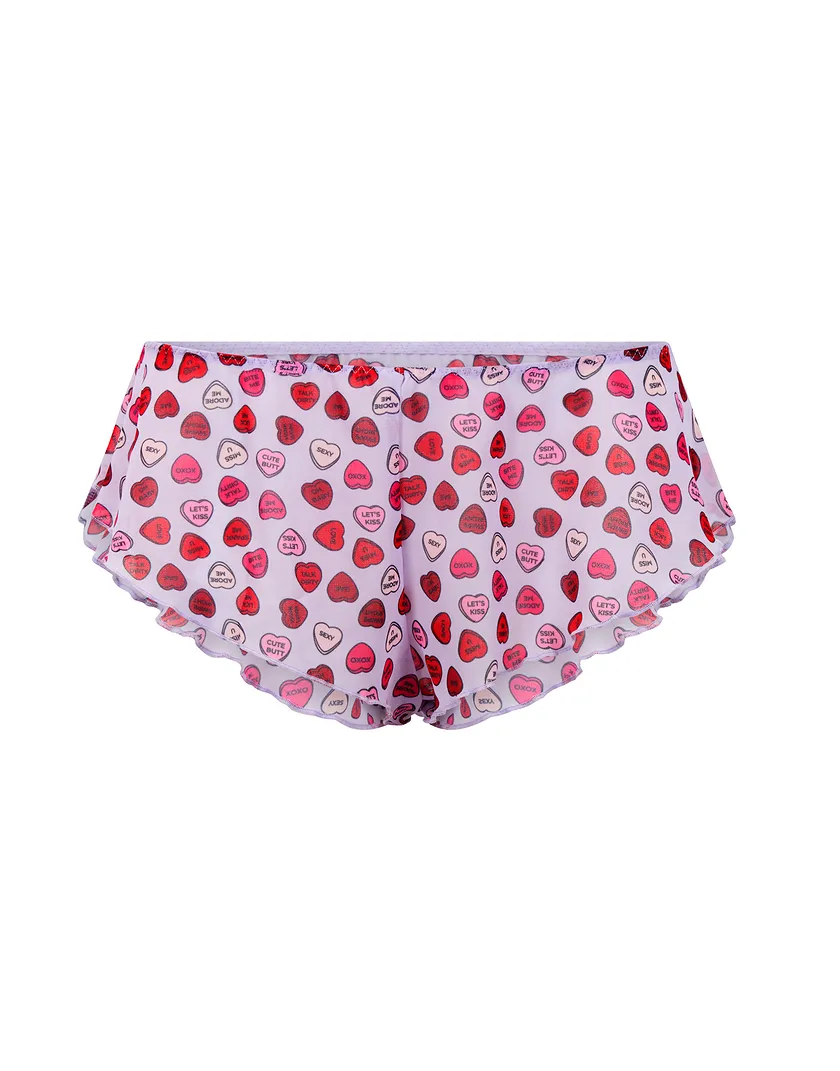 Graciela Cheeky Heart Purple panty bundle Still 3