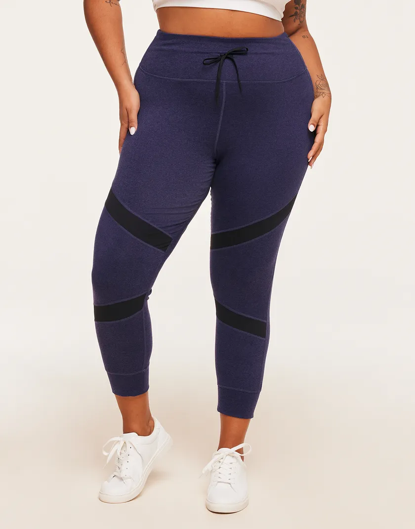 Gail Dark Blue Plus lounge bundle Model 2