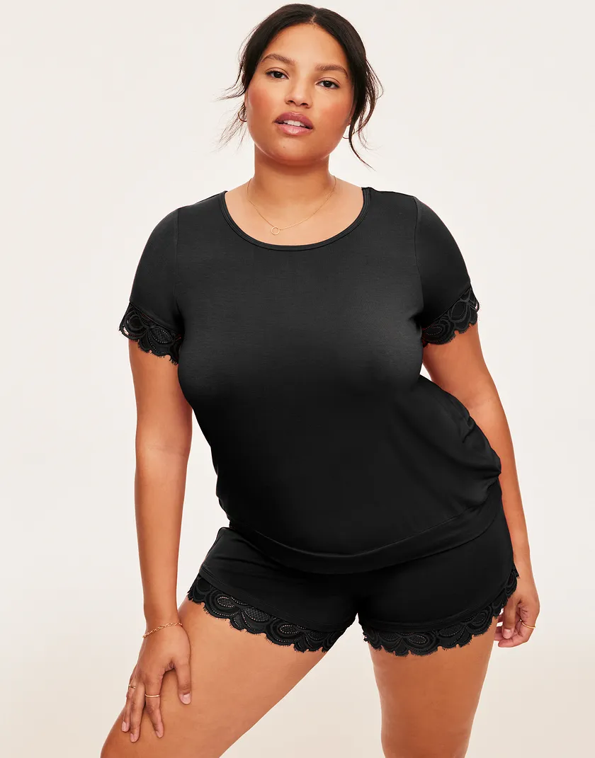 Charli Black Plus sleepwear bundle Model 4