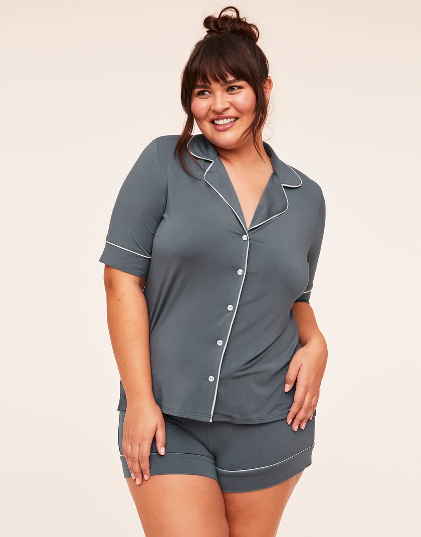 Jayney Dark Gray Plus sleepwear bundle Model 2