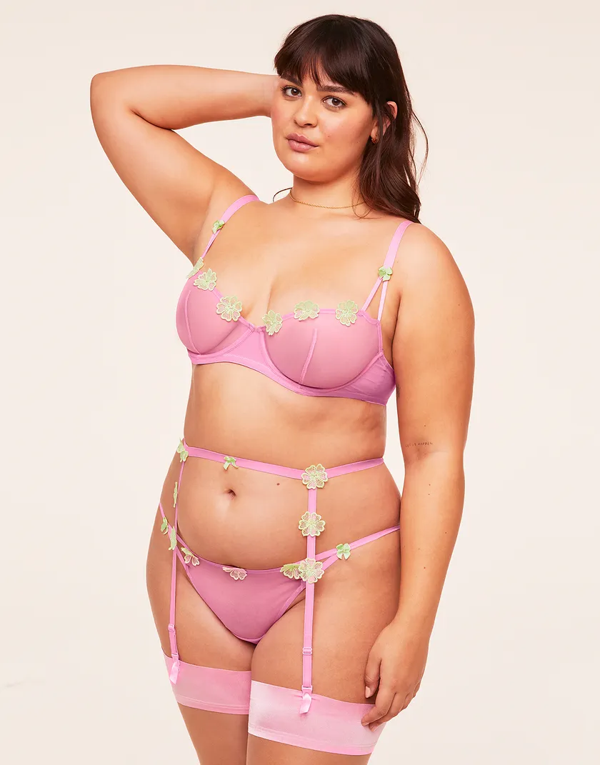 Meadow Medium Purple Plus lingerie bundle Model 3