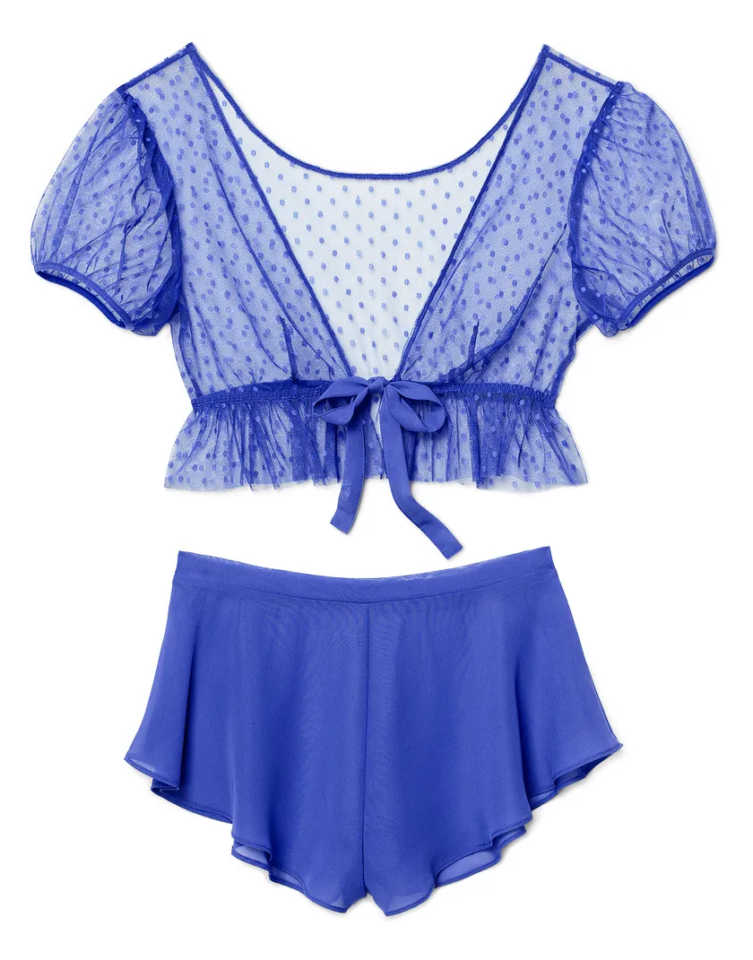 Lindy Dark Blue lingerie bundle Still 2
