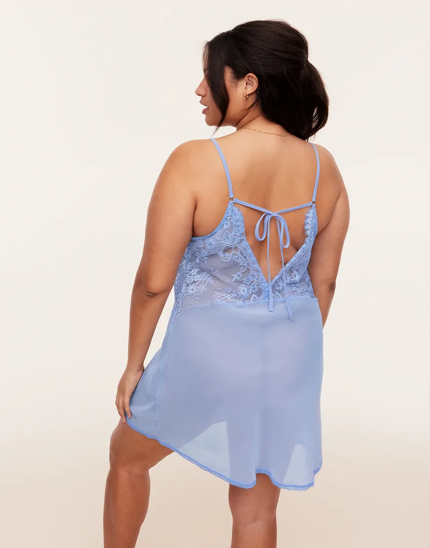 Raquel Medium Blue Plus Unlined lingerie bundle Model 6