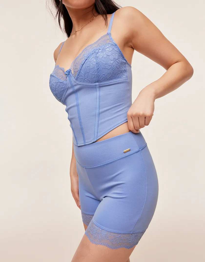 Juleetta Medium Blue lounge bundle Model 6