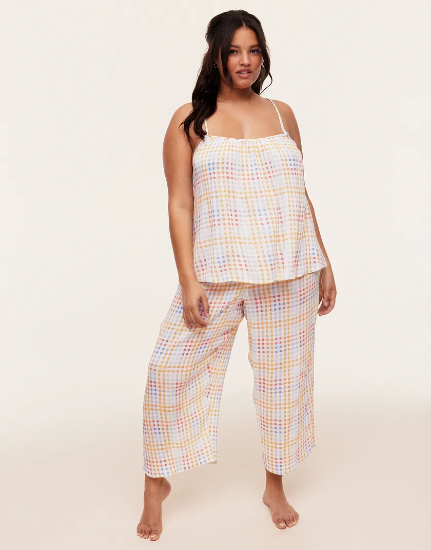 Scout Plaid White Plus sleepwear bundle Model 2