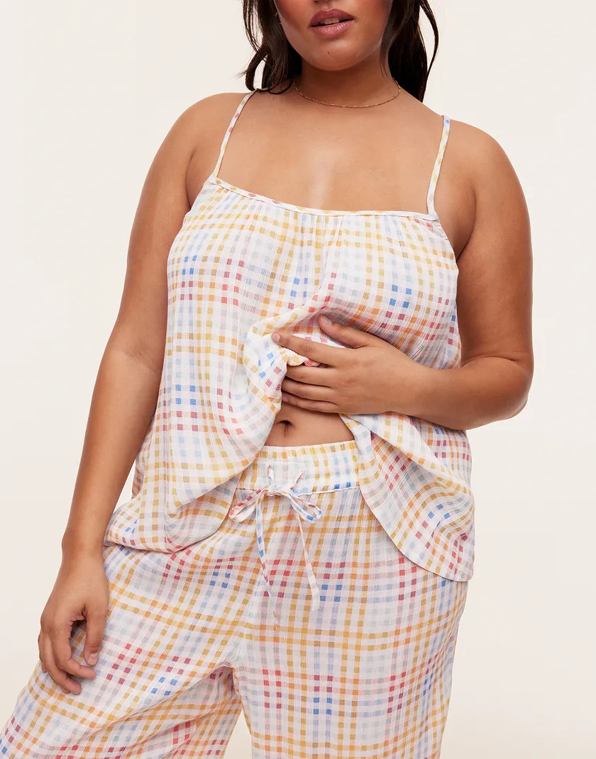 Scout Plaid White Plus sleepwear bundle Model 5