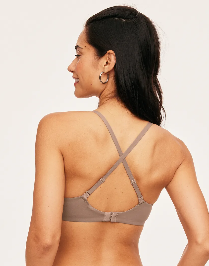 Janelle Medium Beige 4 Contour bra bundle Model 6