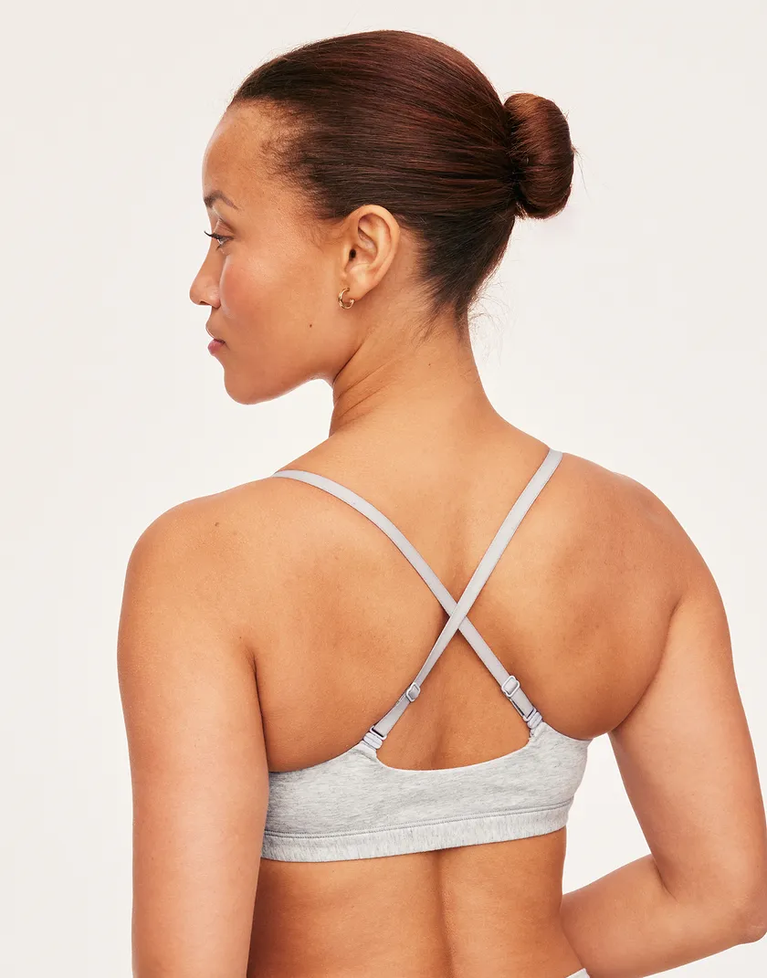 Anja Gray Unlined bra bundle Model 4