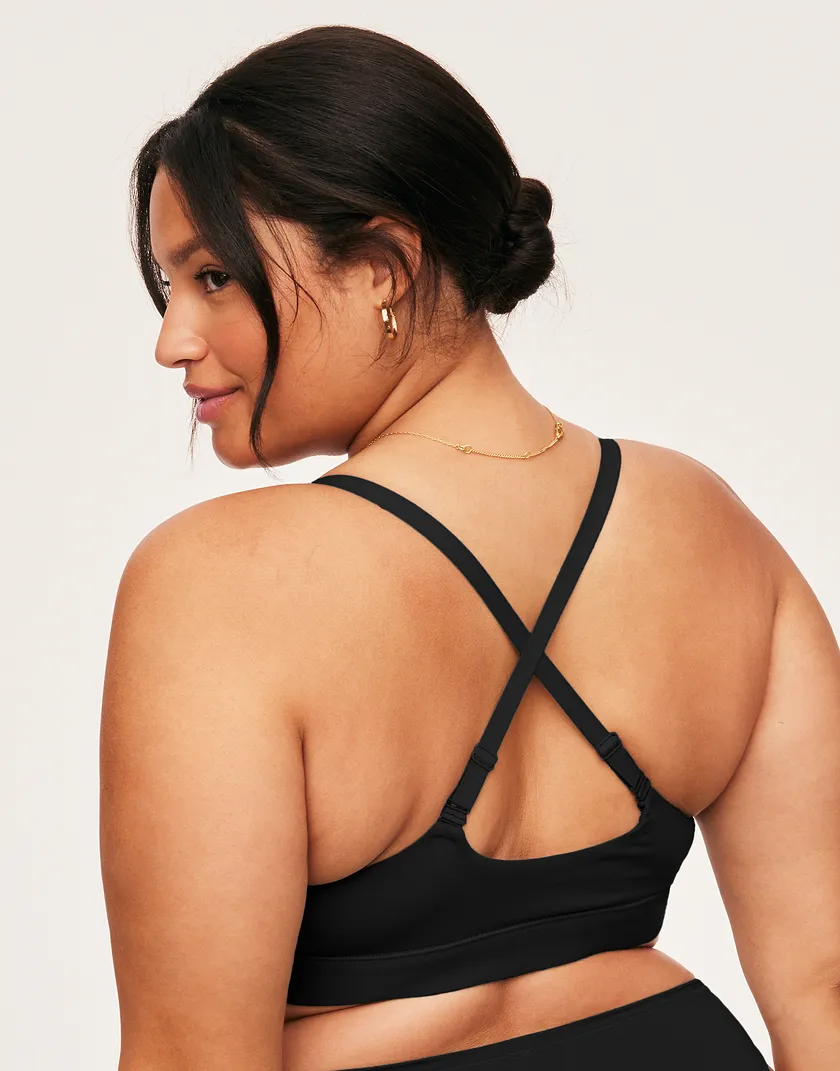 Anja Black Plus Unlined bra bundle Model 5