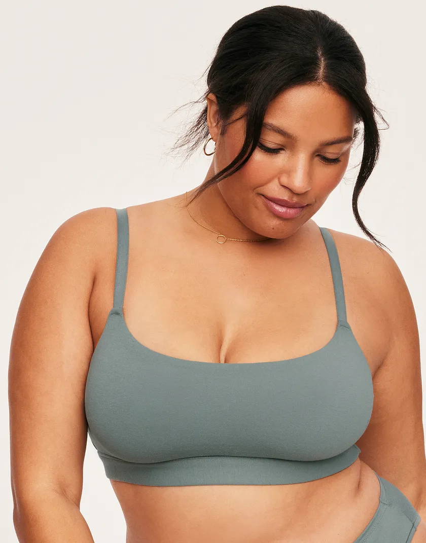 Anja Blue Plus Unlined bra bundle Model 2
