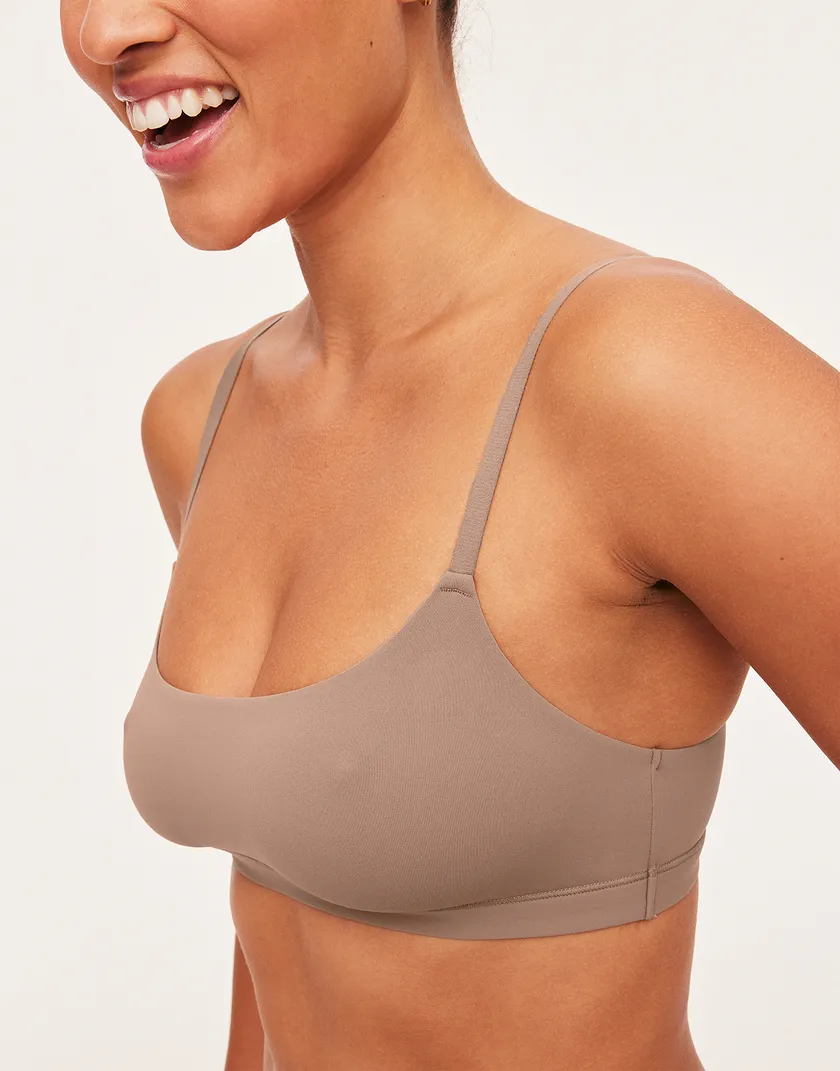 Cora Medium Beige 2 Unlined bra bundle Model 4