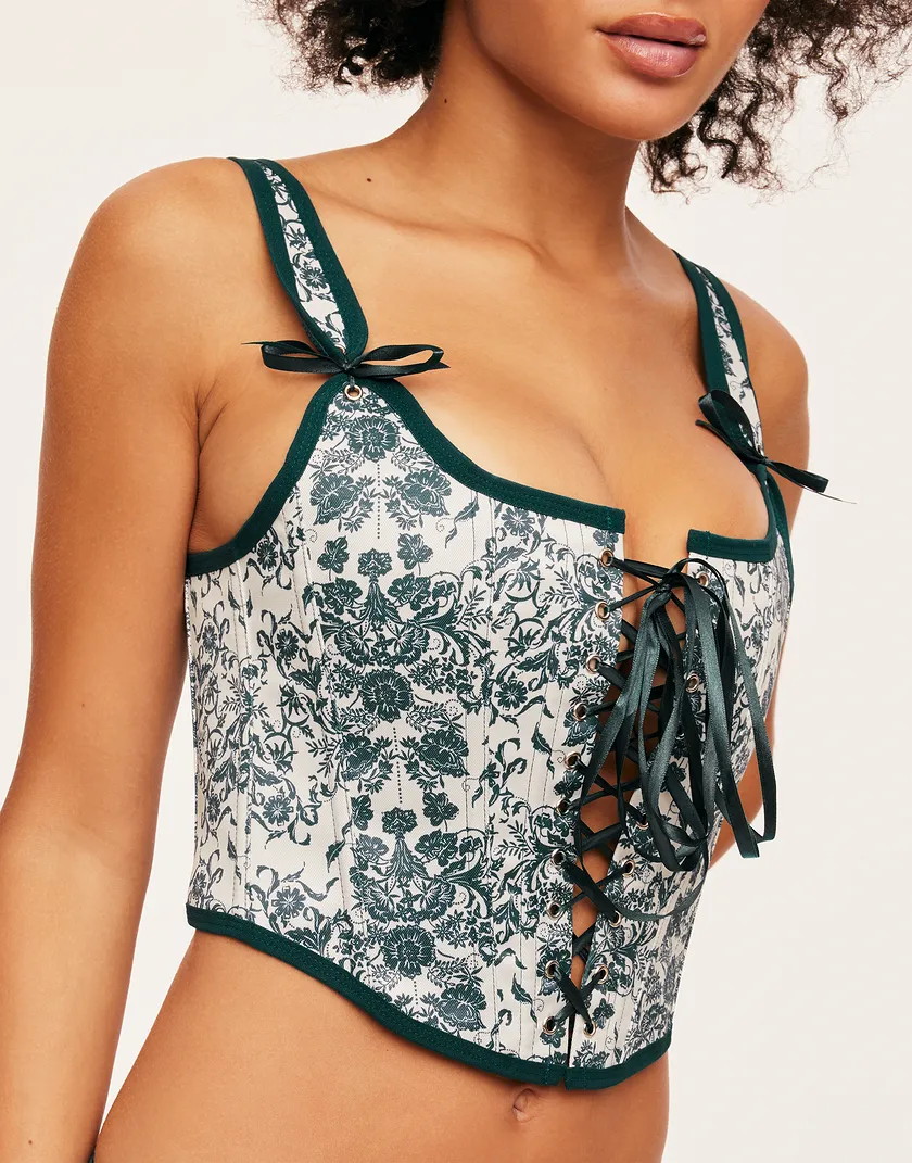 Alex Geo Blue corset bundle Model 6