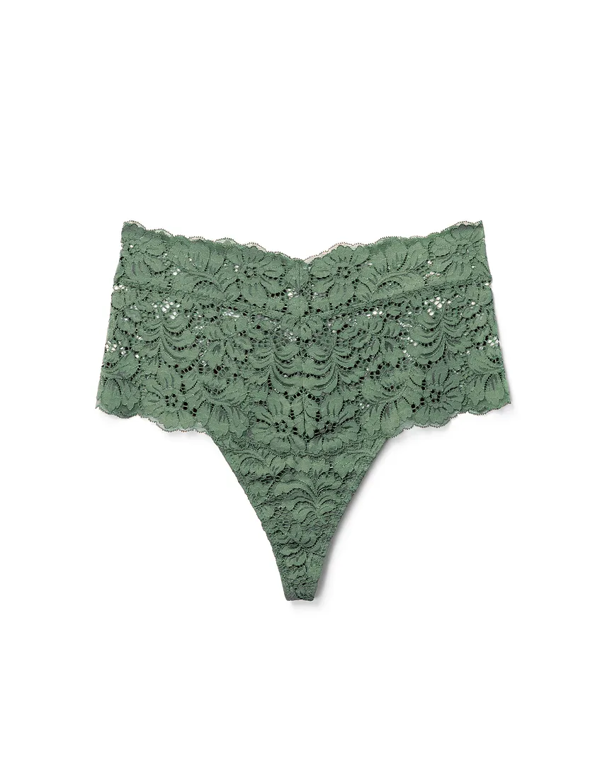 Halina Thong Dark Green panty bundle Still 2