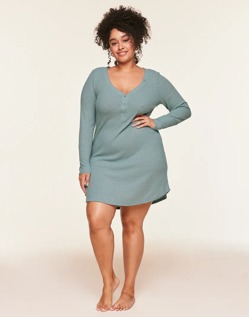Leidy Medium Gray Plus Unlined sleepwear bundle Model 1