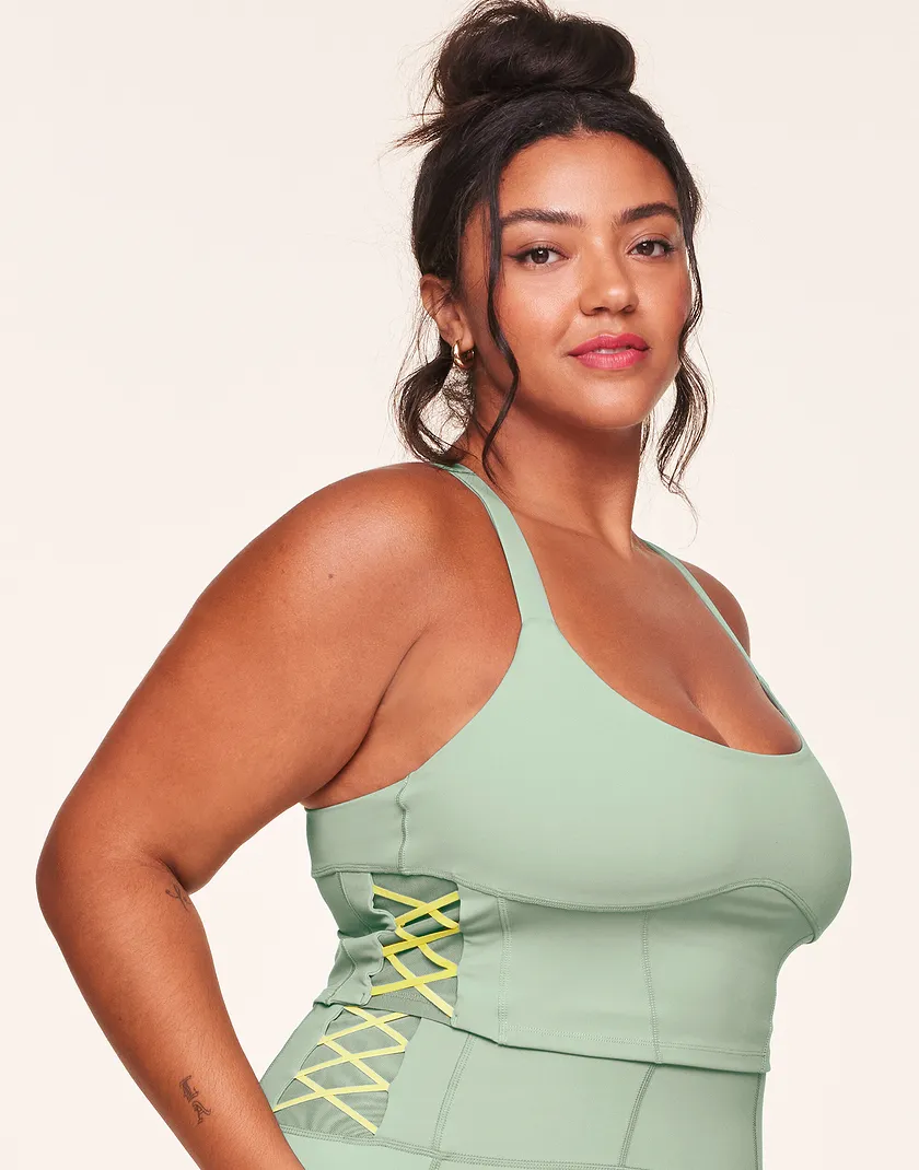Mel Vitality Medium Green Plus Lined activewear bundle Model 5