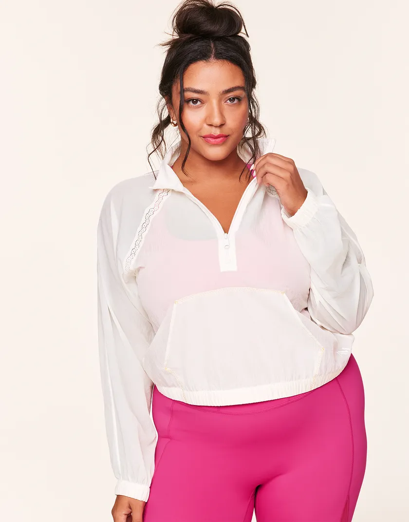 Kailee White Plus activewear bundle Model 2