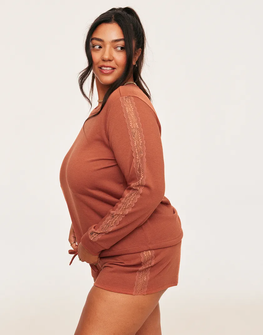 Alexia Dark Brown Plus lounge bundle Model 5