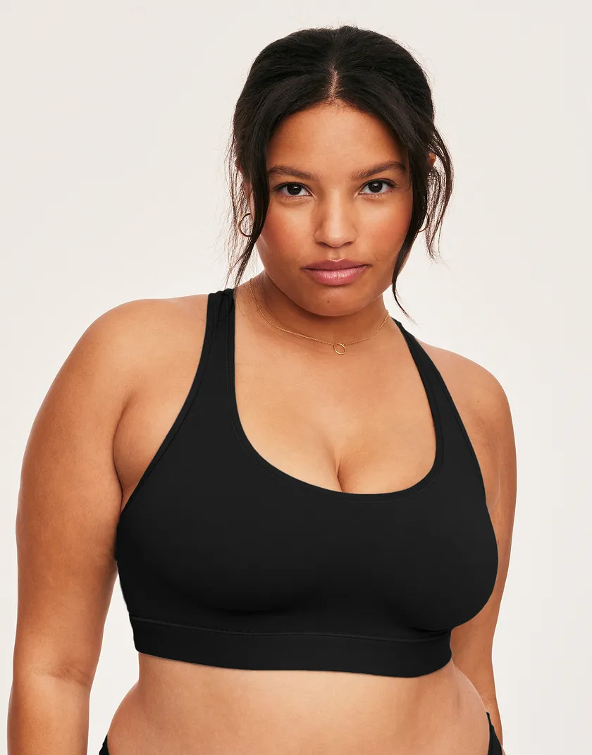 Lena Black Plus Unlined bra bundle Model 2