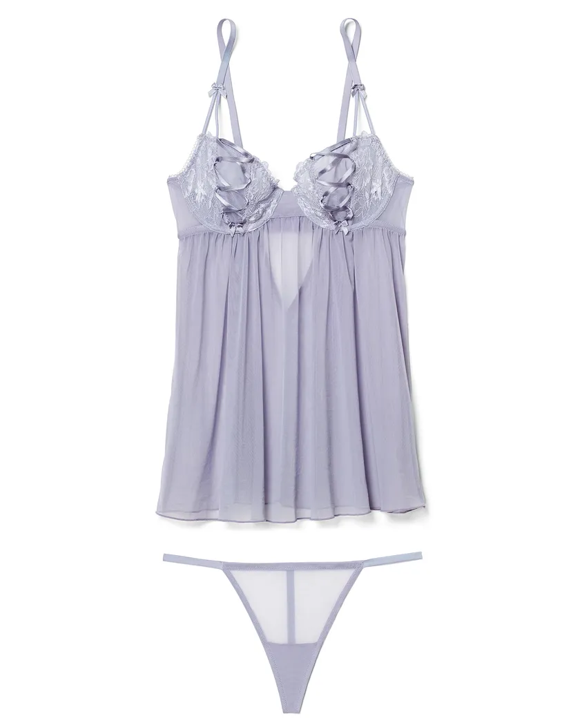 Ismelka Medium Purple 2 Unlined lingerie bundle Still 3