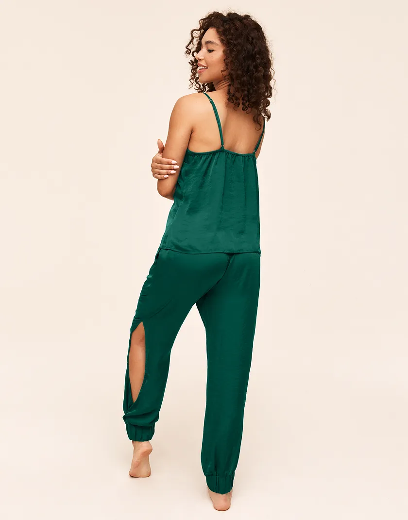Bethany Dark Green lounge bundle Model 4