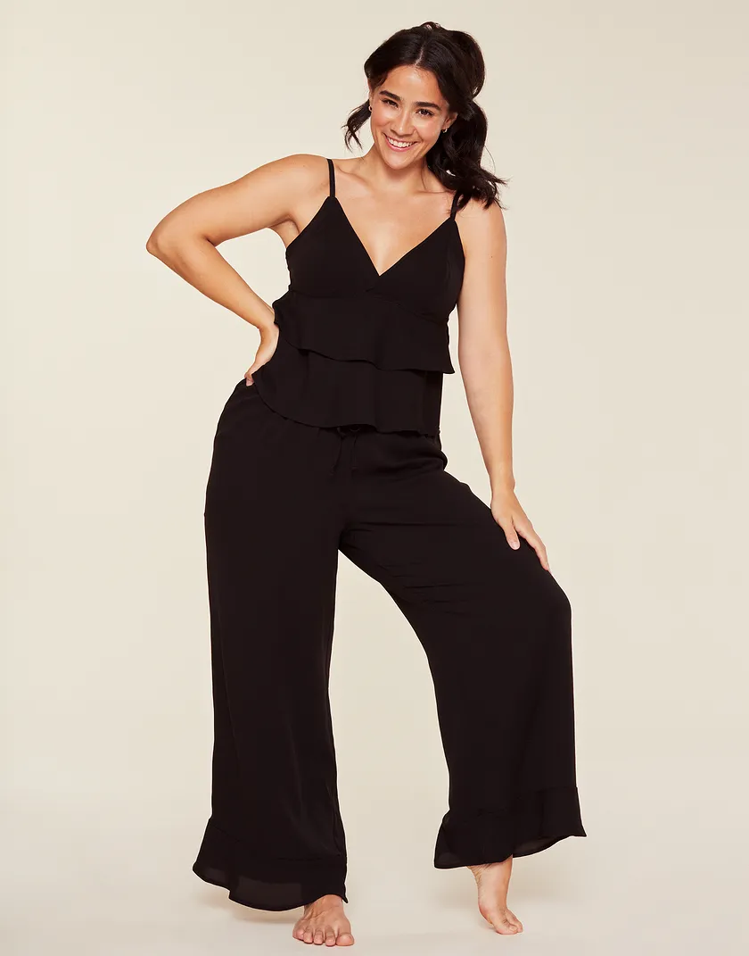 Brigita Black Plus Unlined sleepwear bundle Model 2