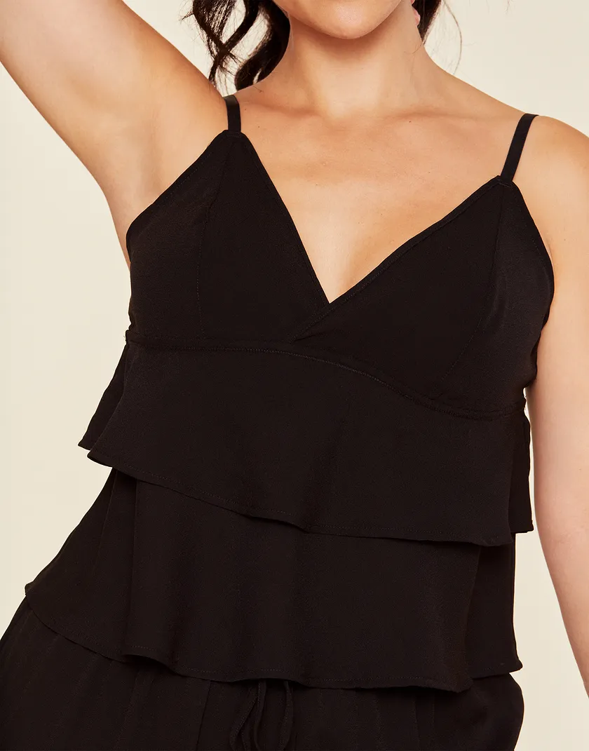 Brigita Black Plus Unlined sleepwear bundle Model 5