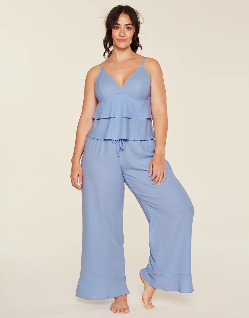 Brigita Medium Blue Plus Unlined sleepwear bundle Model 2