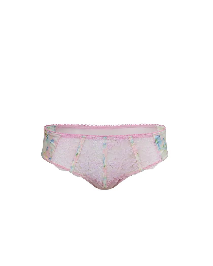 Rochelle Thong Floral Pink panty bundle Still 2