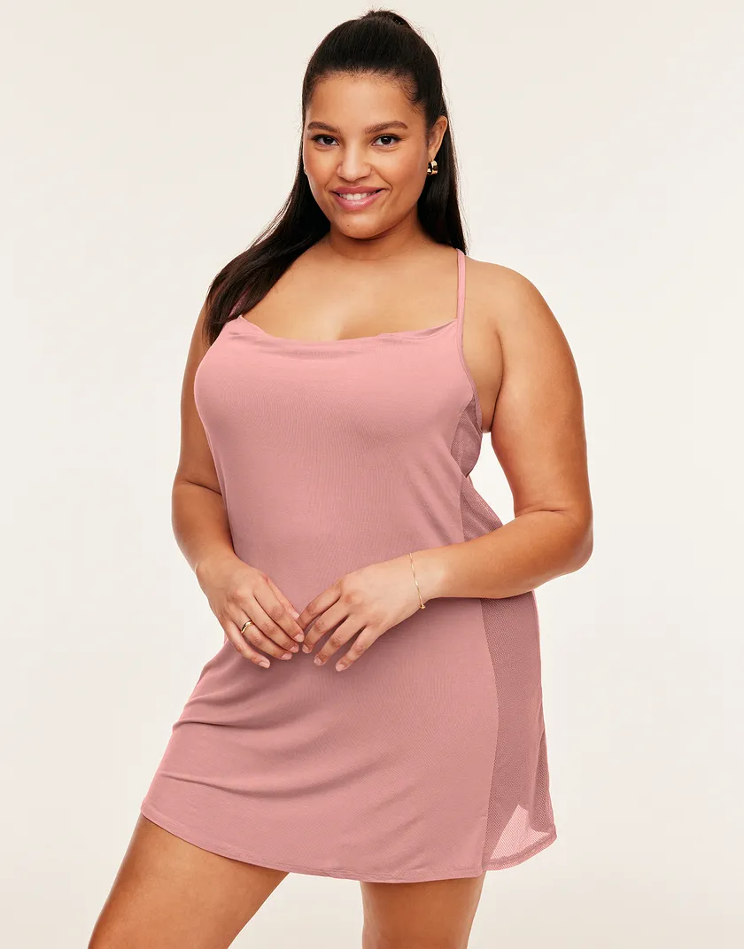 Monika Medium Pink Plus sleepwear bundle Model 2